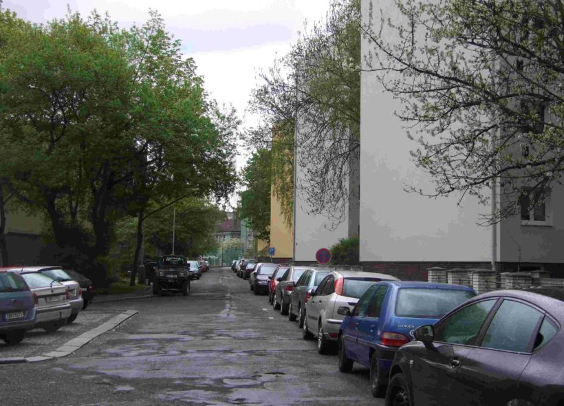 Pohled do Svojsíkovi ulice.