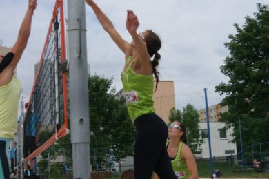 Na Pankráci se utkala juniorská družstva beachvolejbalistů.