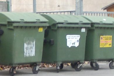Kontejnery na odpad. Ilustrační snímek.