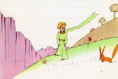 Jedna z ilustrací Malého prince