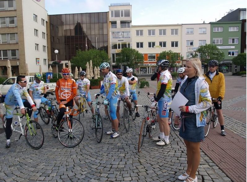 Zájemci o cyklovyjížďku budou mít sraz na Náměstí Míru ve Zlíně před radnicí.