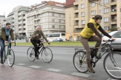V neděli 4. říjná vás čeká projížďka na kole s dopravním urbanistou Tomášem Cachem