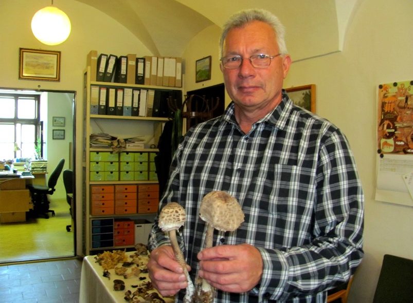 Mykolog Jiří Lederer.