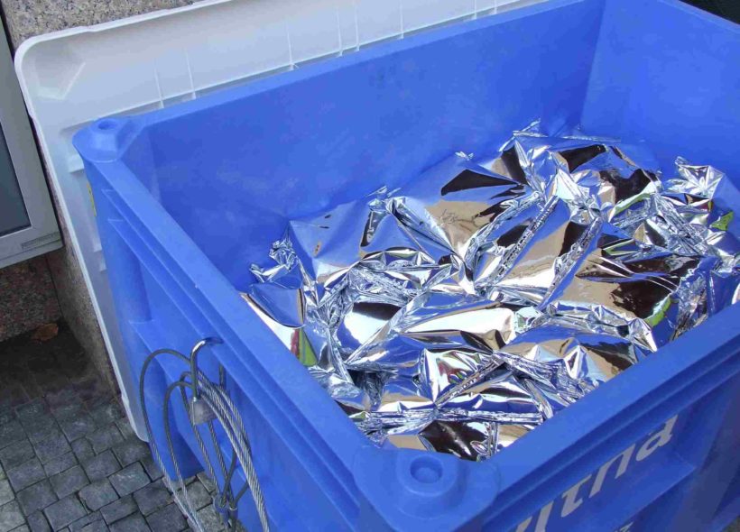 Tak to vypadá balená voda připravená pro krizové situace či havárie.