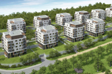 Na pozemcích nedaleko ulice Spojovací by mělo vzniknout 28 samostatných šestipodlažních domů a dvě jedenáctipodlažní budovy.