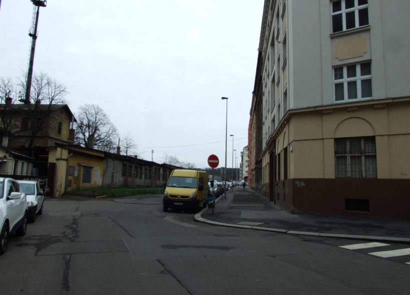Pohled do Bartoškovy ulice.