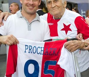 Stanislav Procházka v roce 2014 s Karolem Kiselem