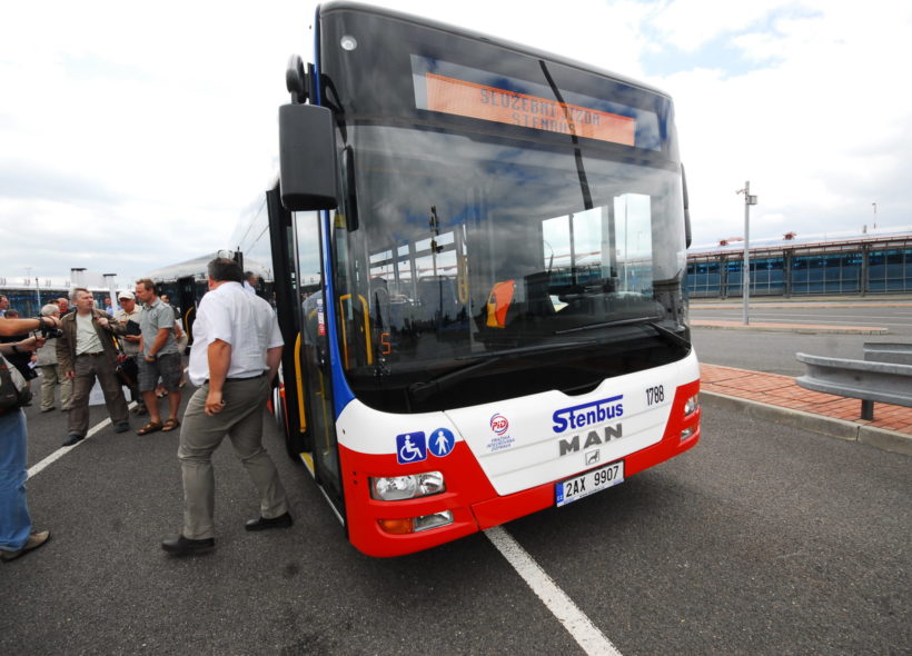 Autobus slouží pro integrovanou dopravu
