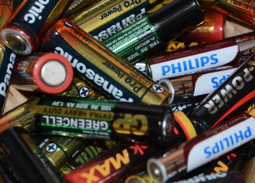 Kolik baterií  máte doma?