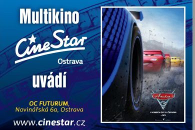 V červnu uvidíte v CineStaru film Auta 3.