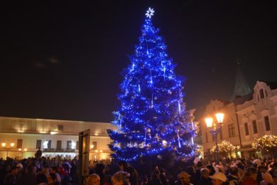 Rozsvícení vánočního stromu na Ortenově náměstí proběhne ve středu 6. prosince v 16 hodin.