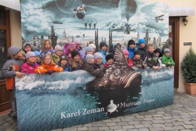 Loni děti navštívily báječný svět filmů Karla Zemana