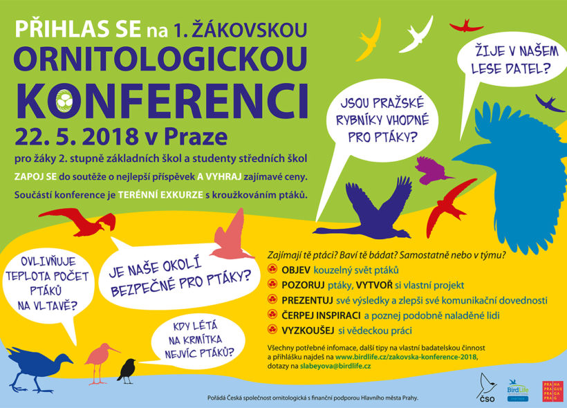 Plakát zvoucí na koncferenci