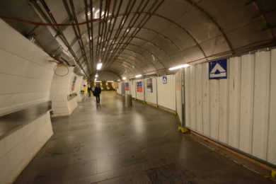 Metro Mzeum A  v opravě  Foto Ivan Kuptík
