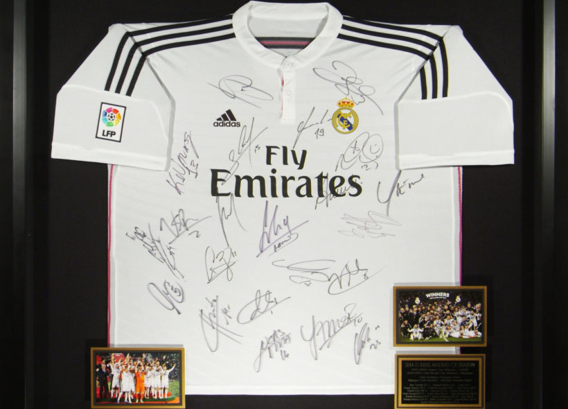 Podepsaný dres Realu Madrid