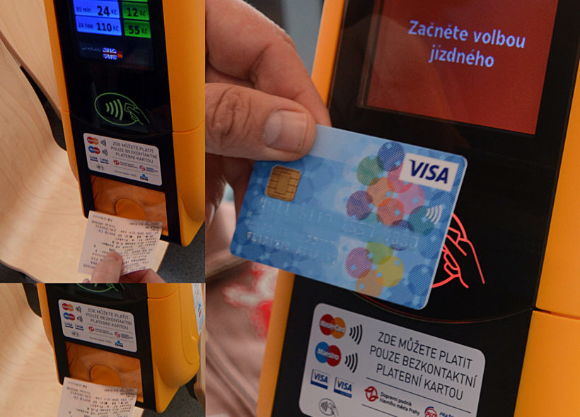 Bezkontaktní kartou lze zatím platit na linkách tramvají 22 a 18 Foto  Ivan Kuptík