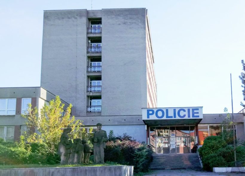 Budova policejního ředitelství ve Frýdku-Místku.