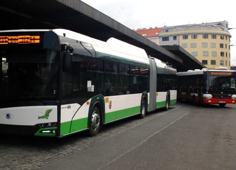 Nový trolejbus si můžete vyzkoušet na trati Palmovka Letňany. Foto Ondřej Chytil