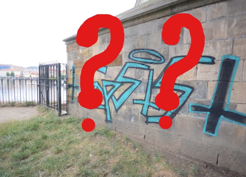 Graffiti zmizelo, jak, Kdo ví?  Foto Ivan Kuptík