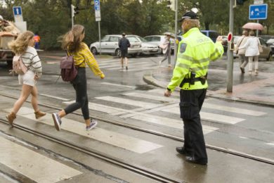 Městská policie Praha a zvýšená služba na první školní den