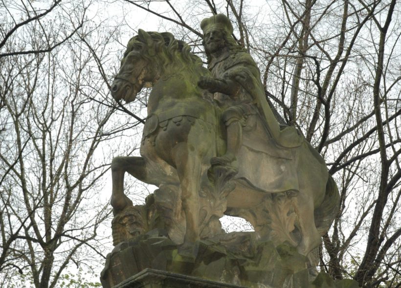 Jezdeckou sochu sv. Václava najdete také na Vyšehradě Ilustrační foto  Ivan Kuptík