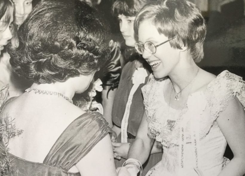 V roce 1980 si Kateřina užila maturitní ples Gymnázia Karla Sladkovského.