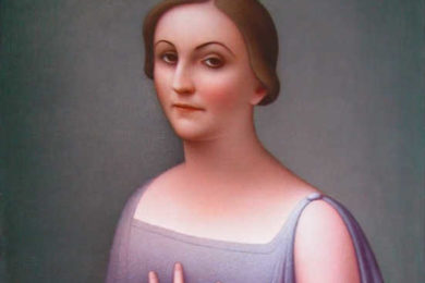 Československá Mona Lisa (výřez) Zdroj AAA - Antikvity Art Aukce