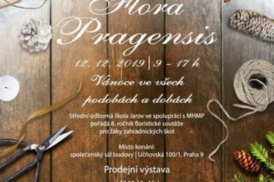 Letos proběhne Flora Pragensis 12. prosince a navazovat na ni bude dvoudenní prodejní výstava