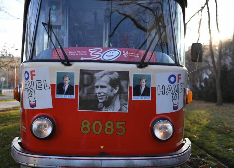 Havlova tramvaj, takjak jezdí v ulicích. Foto Zdroj Praha.eu