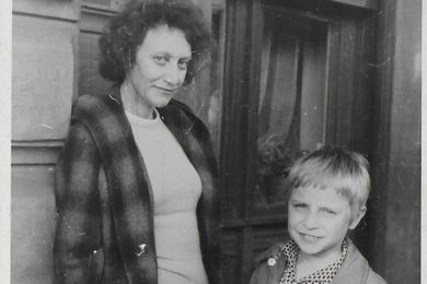 Suzana Winternitzová  a Jiří její syn - foto z rodinného alba