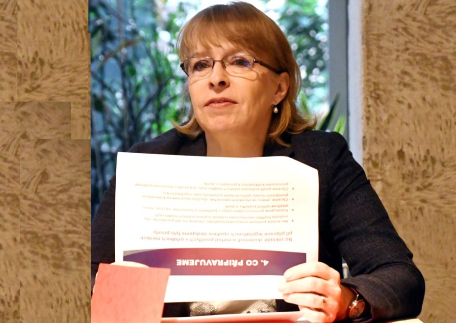 Hana Kordová Marvanová je zastupitelka zvolená za SPOLU. 