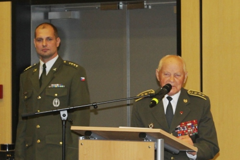Jan Ihnatík, 98letý válečný veterán. Foto: MSK