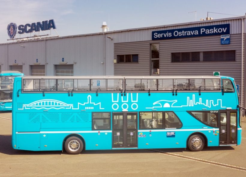 Ostravské doubledeckery. Foto: DPO