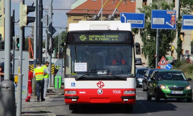 Praha už delší dobu trolejbusy testuje na lince 58, která jezdí z Palmovkydo Letňan. Ilustrační foto Ivan Kuptík