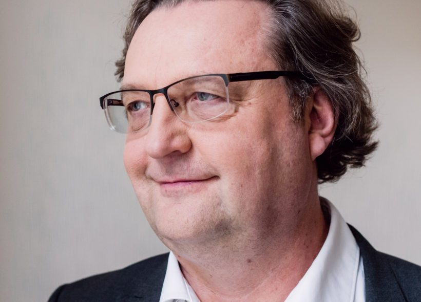 Petr Hlaváček, lídr pražského STAN, který si na dnešním sněmu vybojoval mandát spíš povinností než nadšením delegátů.