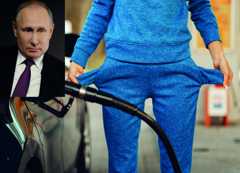 Po ekonomických sankcích jsme ztratili důvěru a za plyn chceme jen rubly, říká Putin.