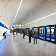 2019 &#8211; stanice Pankrác &#8211; nástupiště