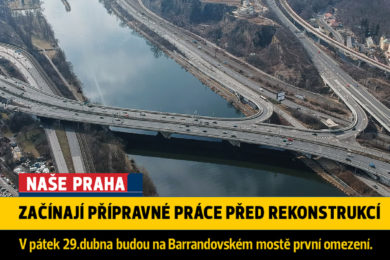 Barrandovský most - koláž
