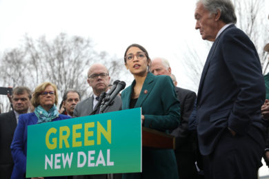 Autoři myšlenky Green New Deal pocházejí z extrémně levicových kruhů amerických Demokratů. 