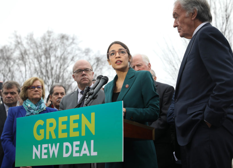 Autoři myšlenky Green New Deal pocházejí z extrémně levicových kruhů amerických Demokratů. 