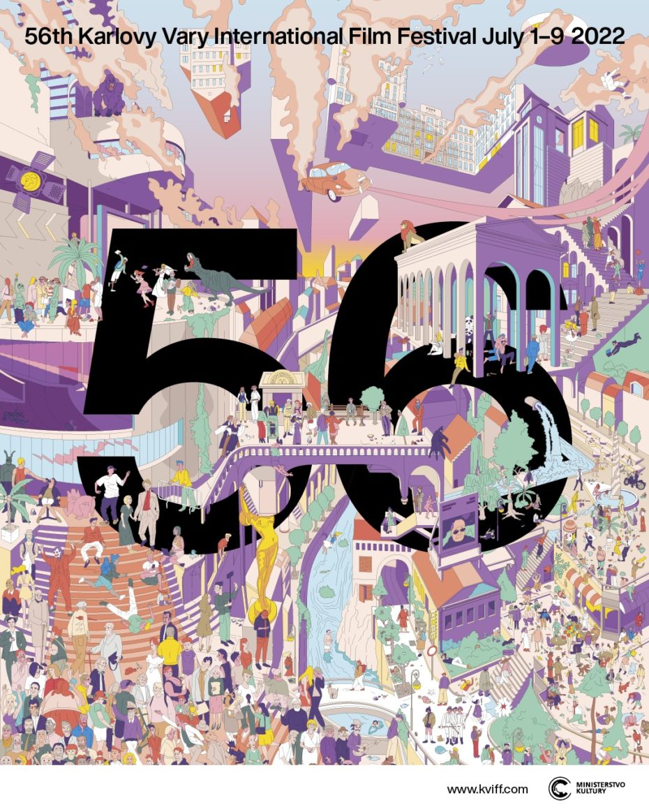 Nový plakát 56. ročníku filmového festivalu Karlovy Vary