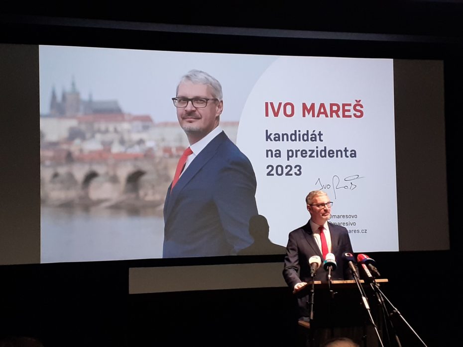 Nový prezidentský kandidát Ivo Mareš