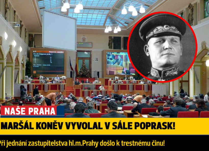 Maršál Koněv už není čestným občanem Prahy