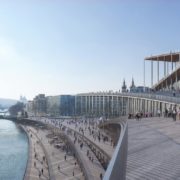 Budova Vltavské filharmonie bude minimálně z břehů Vltavy nepřehlédnutelná