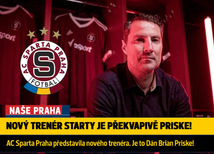 Nový sparťanský trenér Brian Priske
