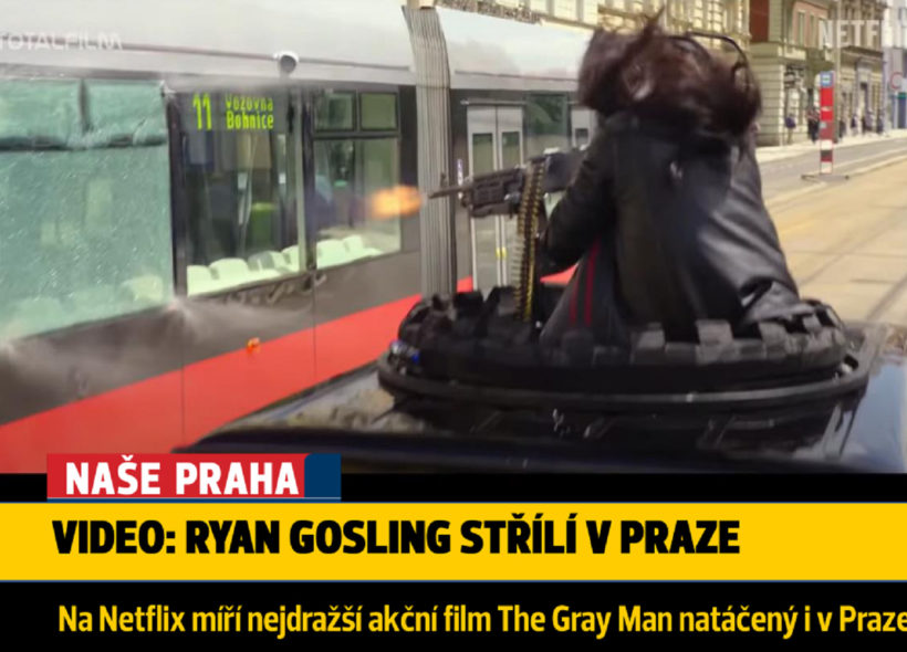Akční film The Gray Man natáčený pro Netflix