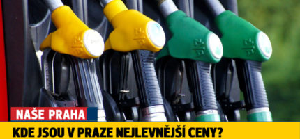 Nejlevnější ceny pohonných hmot v Praze 