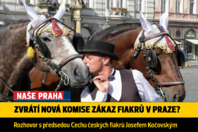 Fiakry v Praze