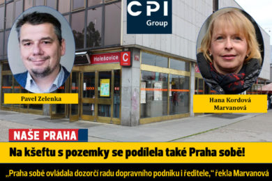 „Praha sobě ovládala dozorčí radu dopravního podniku i ředitele,“ řekla Marvanová