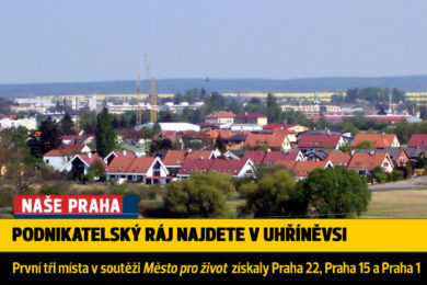 Město pro byznys 2021 vyhrála MČ Praha 22